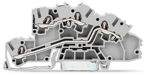 Złączka szynowa 2‑piętrowa 2,5mm2 L/L szara 2003‑7642 TOPJOBS 50szt Złączka szynowa 2‑piętrowa 2,5mm2 L/L szara 2003‑7642 TOPJOBS 50szt