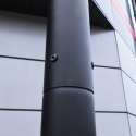 Słup oświetleniowy BEMKO składany 3 m 160×160 mm fi 60 mm czarny