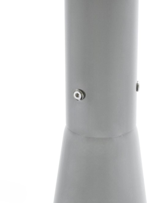 Słup oświetleniowy BEMKO składany 3 m 160×160 mm fi 60 mm szary