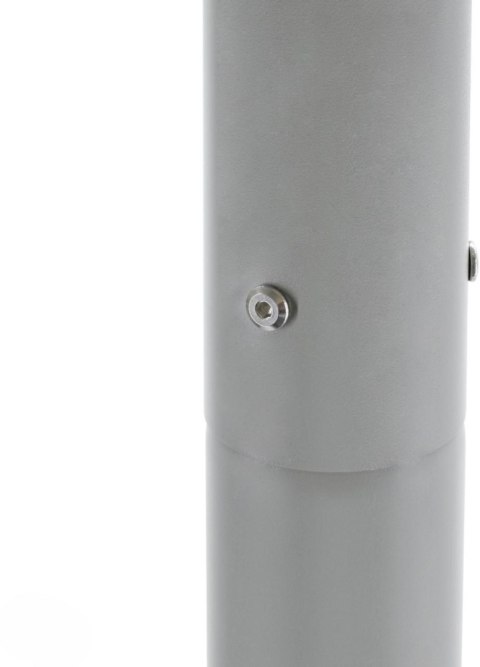 Słup oświetleniowy BEMKO składany 3 m 160×160 mm fi 60 mm szary