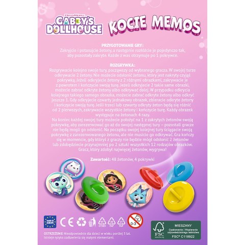 Gra Kocie Memos Trefl 02688 Gra Kocie Memos Trefl 02688