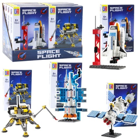 Klocki Konstrukcyjne Statki Kosmiczne Kosmos 87-120 el. Mix