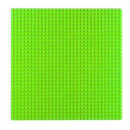 Płyta Plansza Konstrukcyjna Do Klocków Budowania Zielona 25,5x25,5 cm