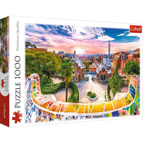 Puzzle - 1000 - Zachód słońca nad Barceloną, Hiszpania 10711 Puzzle - 1000 - Zachód słońca nad Barceloną, Hiszpania 10711