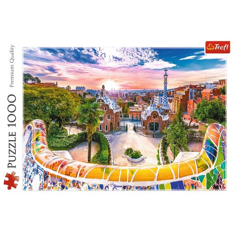 Puzzle - 1000 - Zachód słońca nad Barceloną, Hiszpania 10711 Puzzle - 1000 - Zachód słońca nad Barceloną, Hiszpania 10711